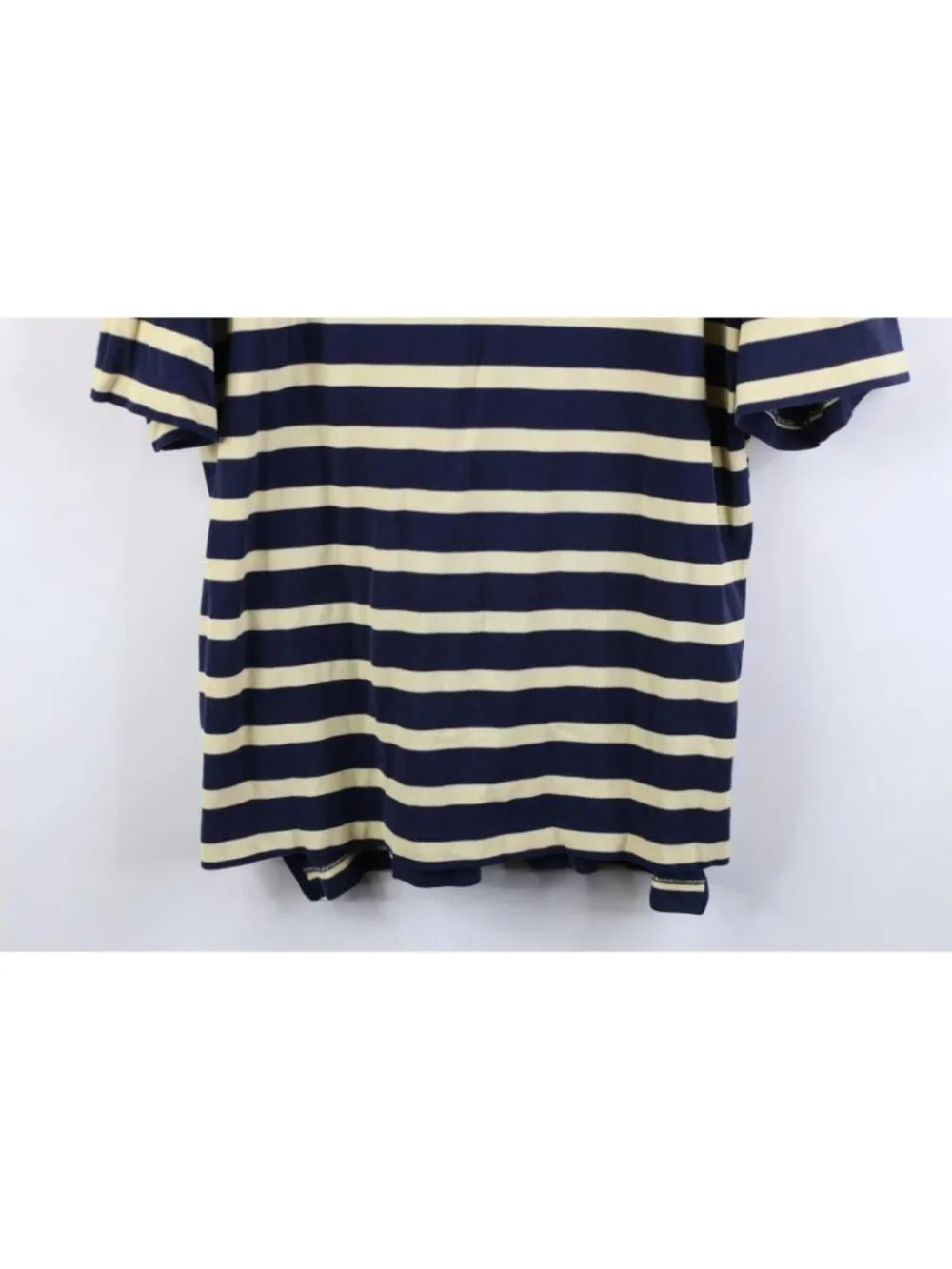 Vintage Polo Golf Ralph Lauren Mens Medium Faded Striped Color Block Polo Shirt